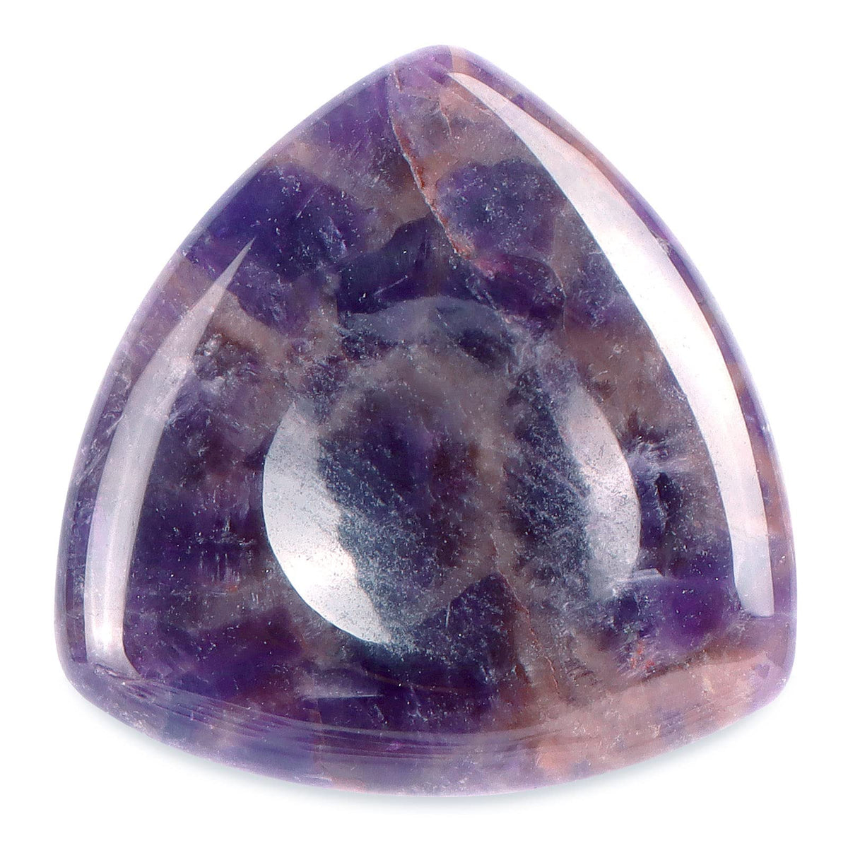 LEADGEM Amethyst thumb stone in calming purple tones for tactile focus