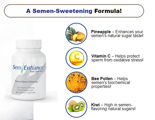 Leading Edge Health Semenhance bottle held in hand for on-the-go use.
