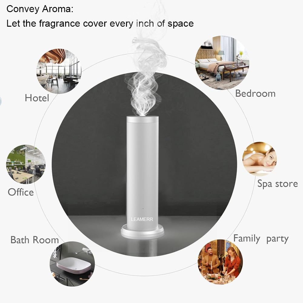 LEAMERR air purification and aromatherapy diffusion for large spaces.
