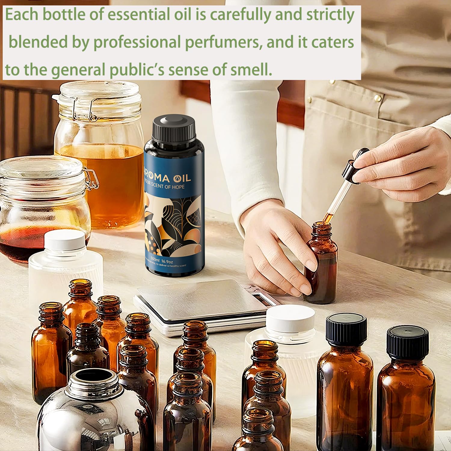 LEAMERR premium essential oil with strict quality controls and certifications