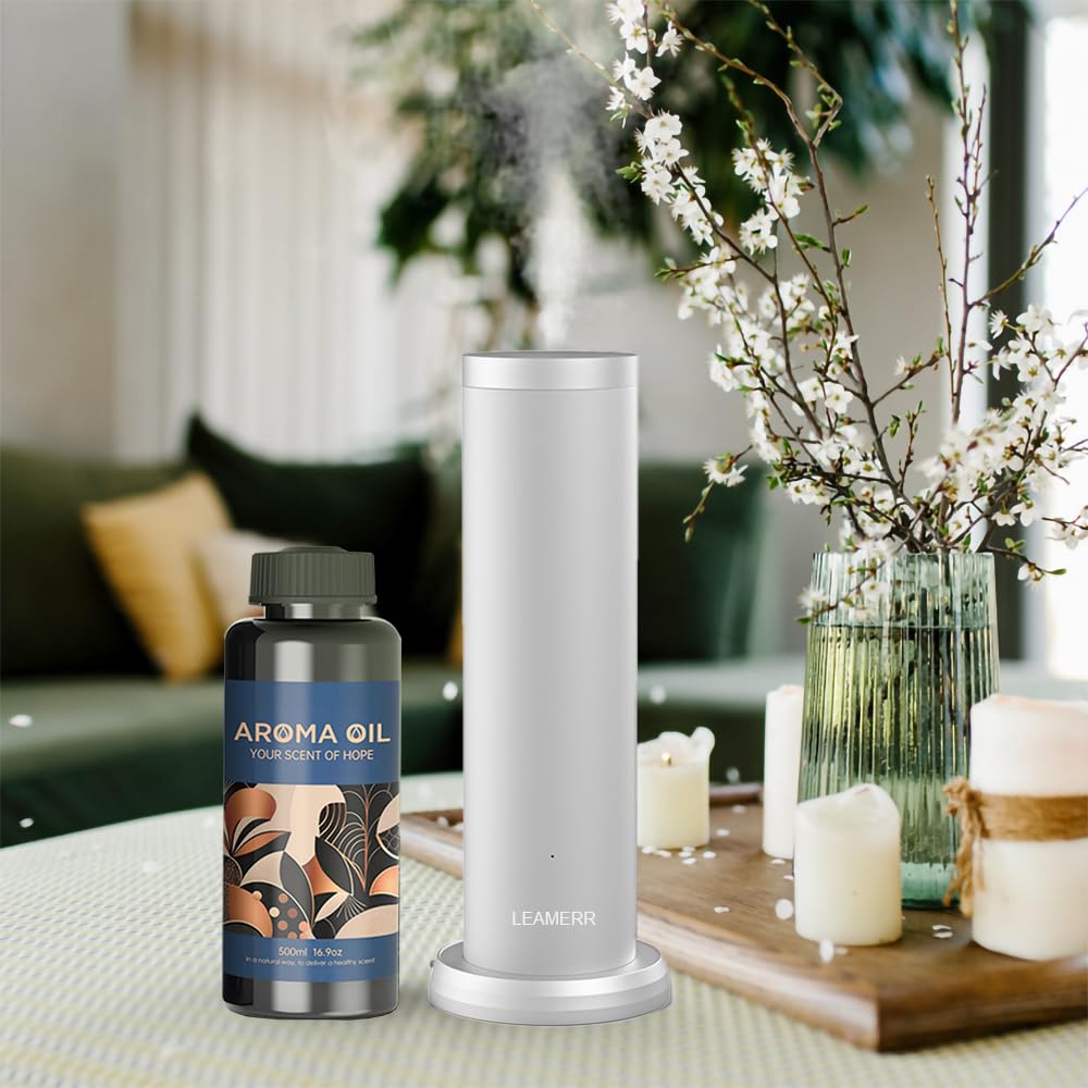 LEAMERR diffuser with app control for remote scent management.
