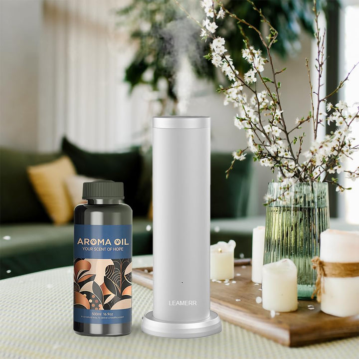 LEAMERR diffuser with app control for remote scent management.