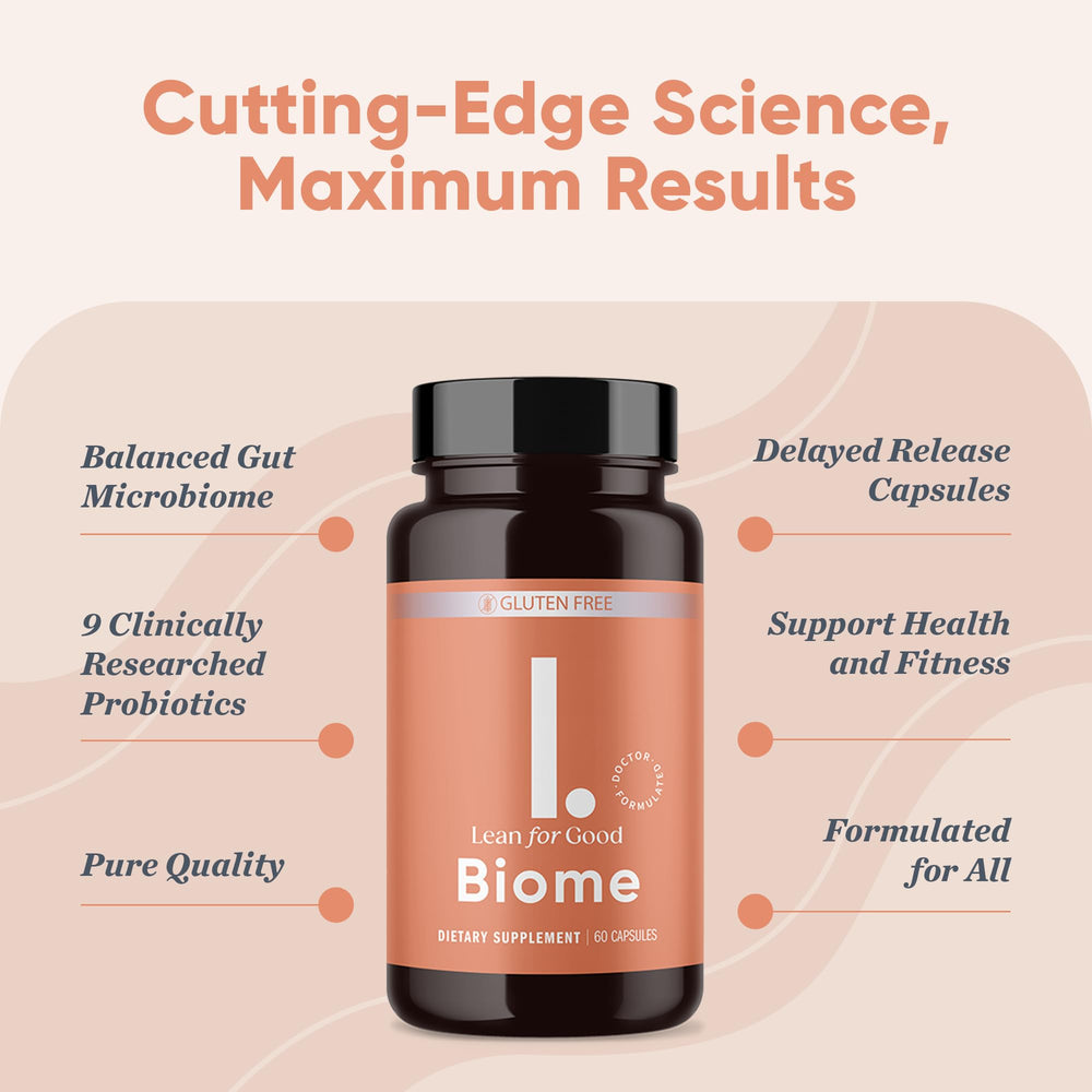 LEANFORGOOD Biome is vegan-friendly and allergen-free for broad accessibility