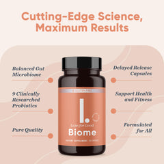 LEANFORGOOD Biome is vegan-friendly and allergen-free for broad accessibility