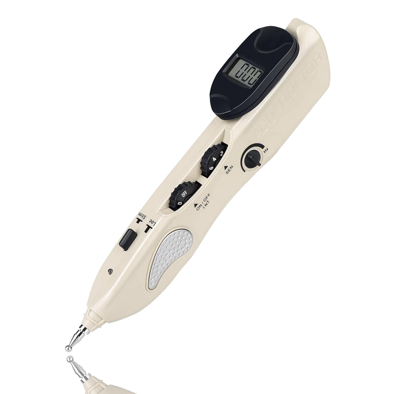 Leawell Electronic Acupuncture Pen front view portable for on-the-go pain support