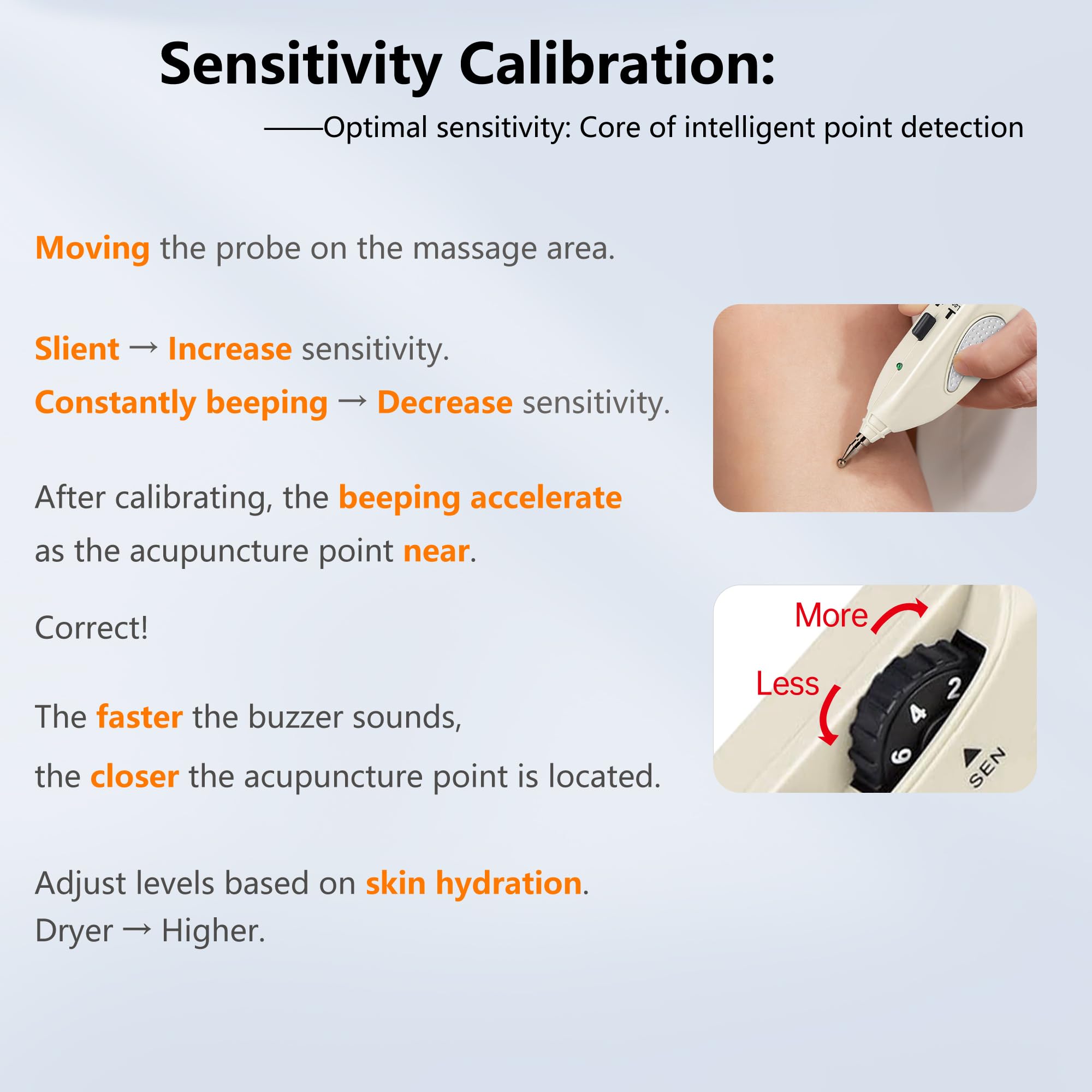 Leawell Therapy Heads and probes enable versatile acupoint stimulation sessions