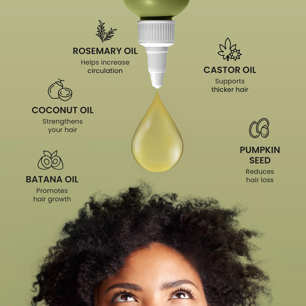 Lebanta Batana Oil glossy hair close-up demonstrating shine
