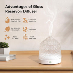 Lecdura 7-color mood light enhances ambience for study or relaxation.