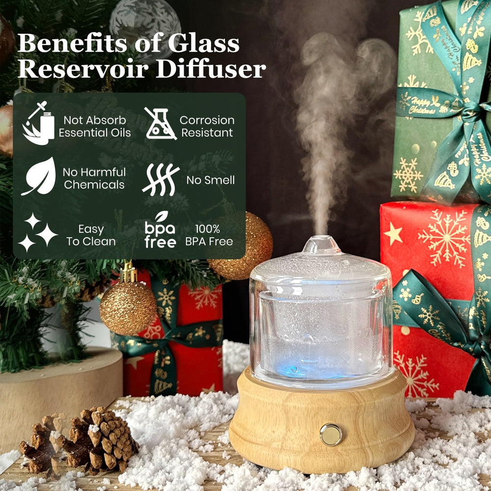 Lecdura diffuser operates whisper-quiet for peaceful environments