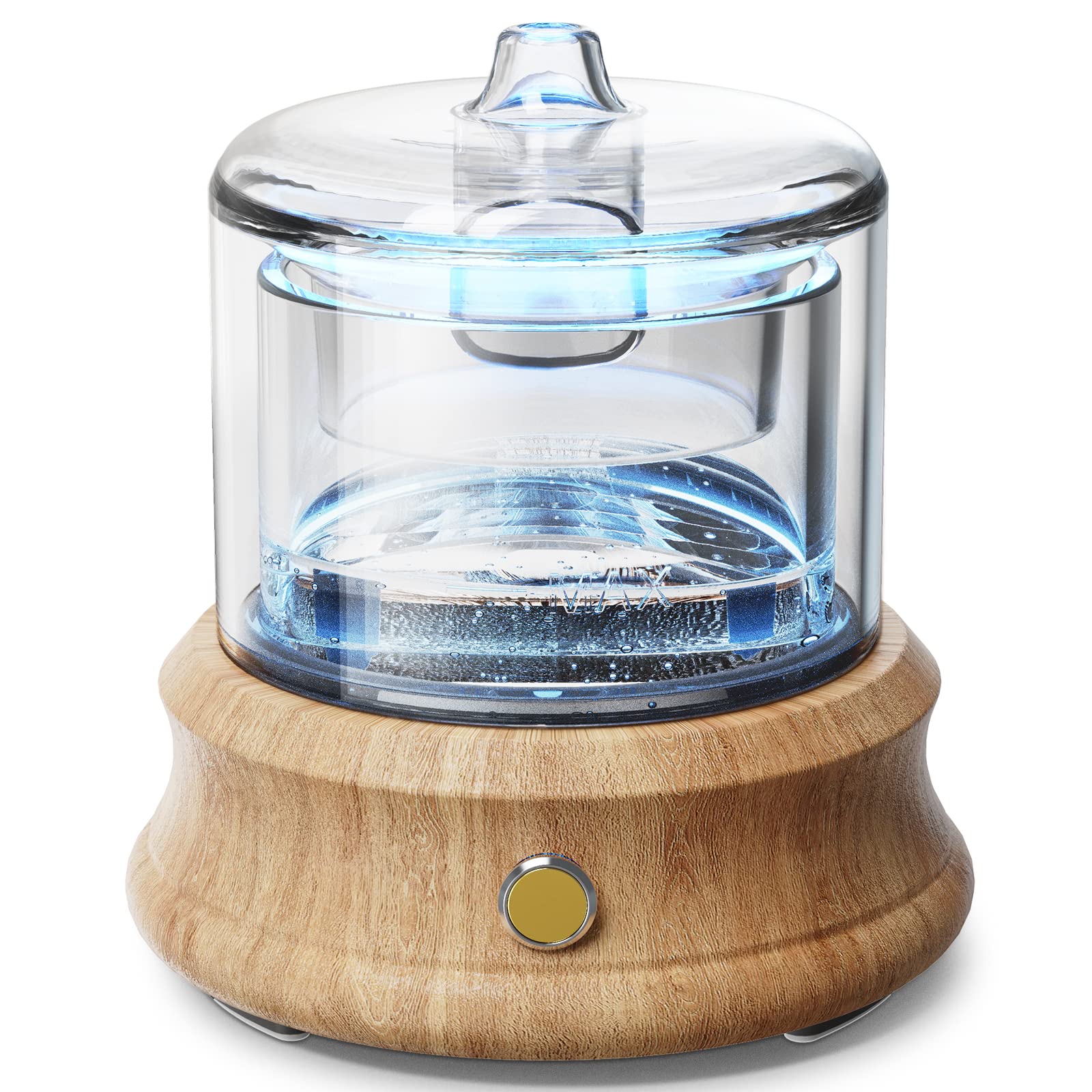 Lecdura glass reservoir diffuser with clear glass for clean aroma.