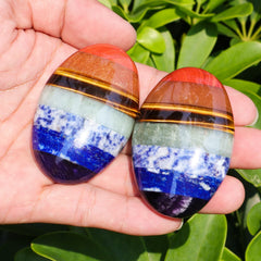 LEEHON worry stone in hand shows portable calming companion for daily moments.