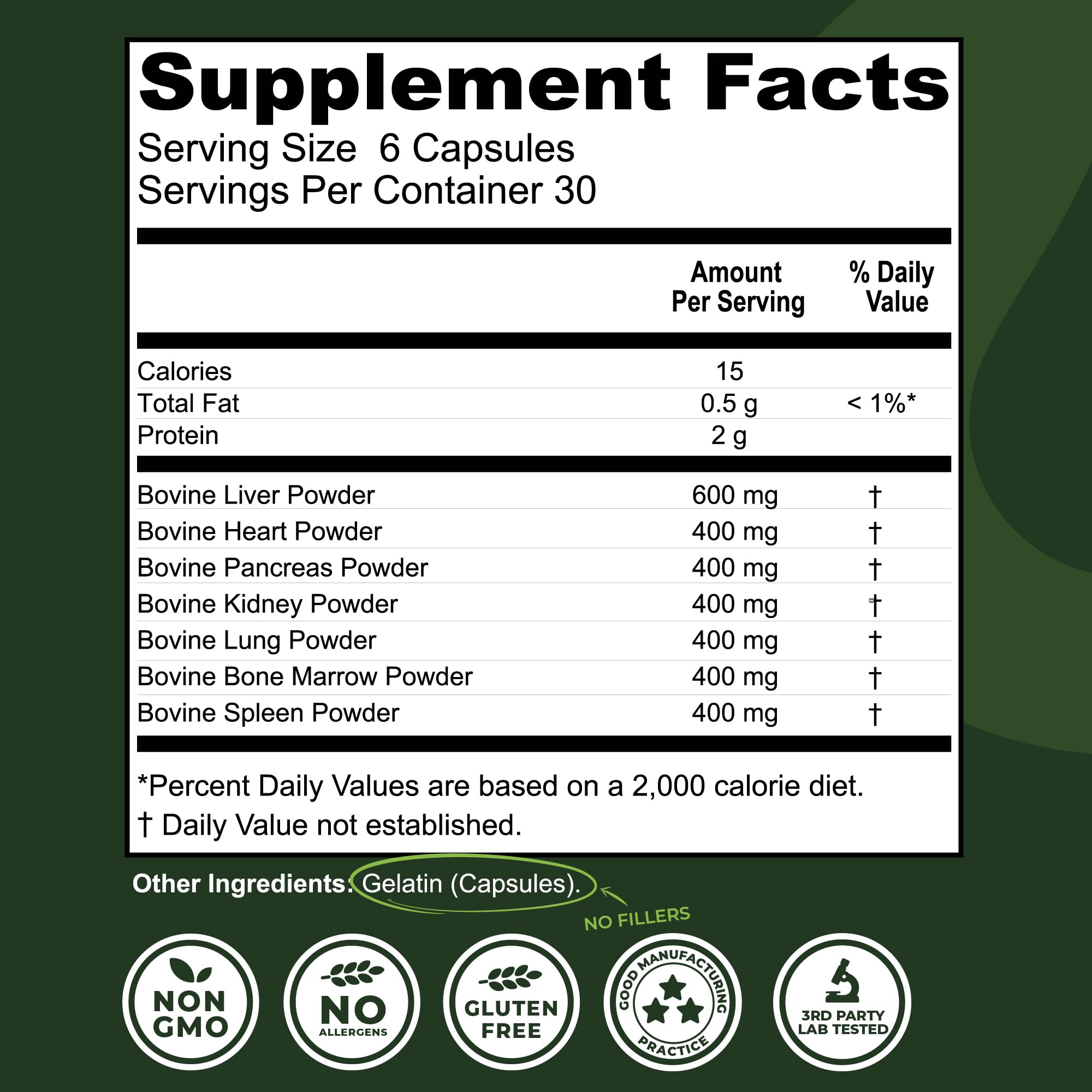 Left Coast Performance Beef Organ Heart image highlights heart-supporting nutrients for active days.