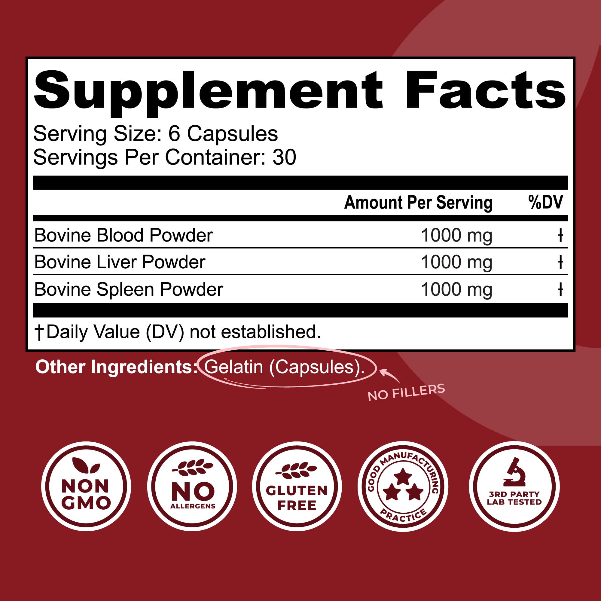Left Coast Performance freeze-dried beef liver capsules showcasing nutrient-dense organ nutrition