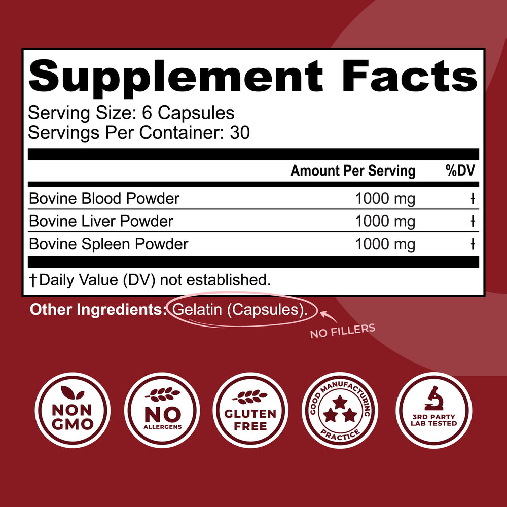 Left Coast Performance freeze-dried beef liver capsules showcasing nutrient-dense organ nutrition