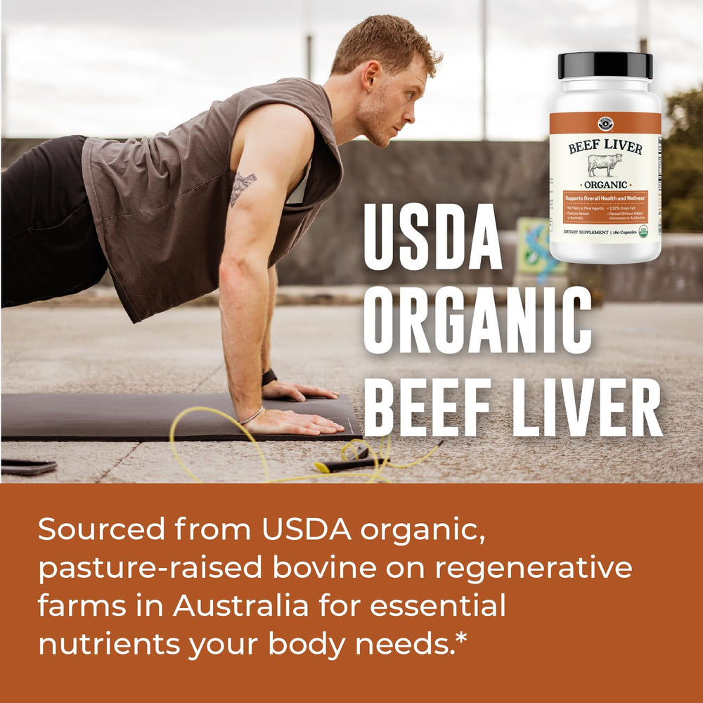 Left Coast Performance freeze-dried liver capsules emphasize concentrated nutrients in easy-to-swallow form.