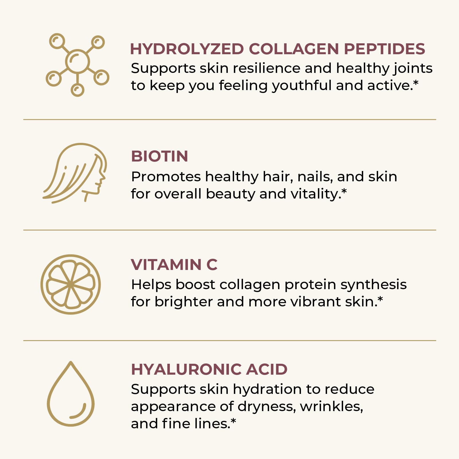 Close-up of fine hydrolyzed collagen texture showing smooth powder.