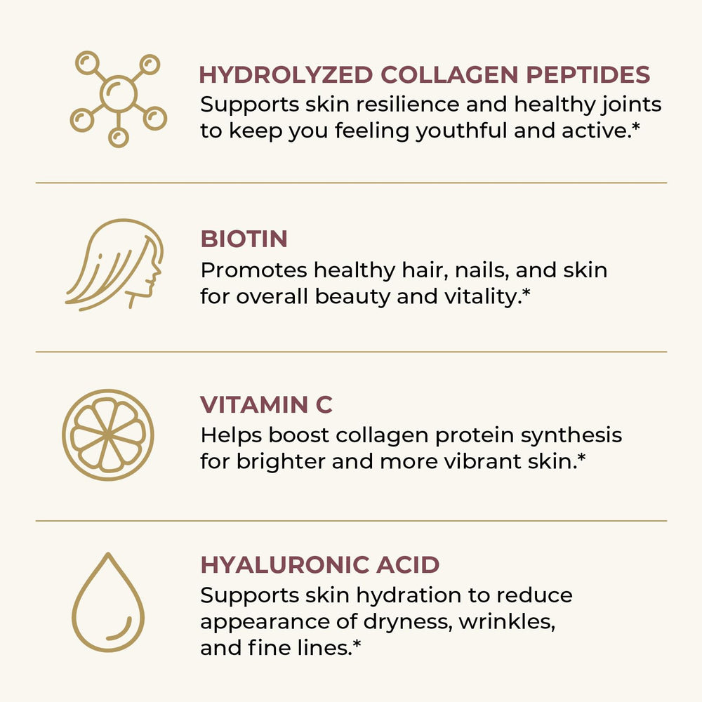 Close-up of fine hydrolyzed collagen texture showing smooth powder.
