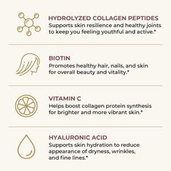 Close-up of fine hydrolyzed collagen texture showing smooth powder.