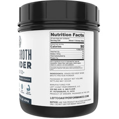 Left Coast Performance grass-fed beef sourcing label highlights premium protein source