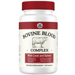 Left Coast Performance grass-fed bovine blood capsules for daily iron support
