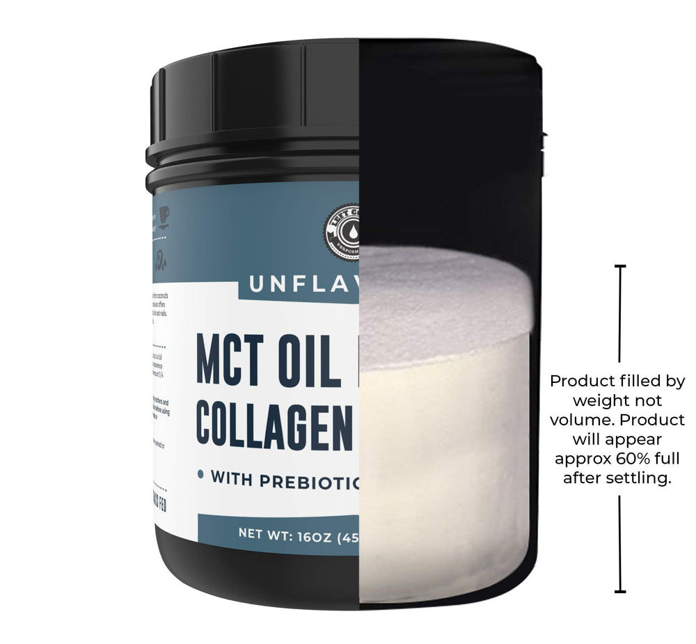Left Coast Performance MCT Oil Powder blends into coffee for creamy texture.