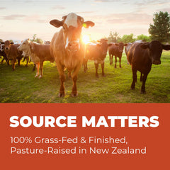 Left Coast Performance pasture-raised New Zealand origin signals natural nutrient density