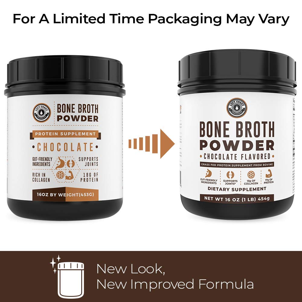 Left Coast Performance powder poured into a shake for a convenient dairy-free protein boost.