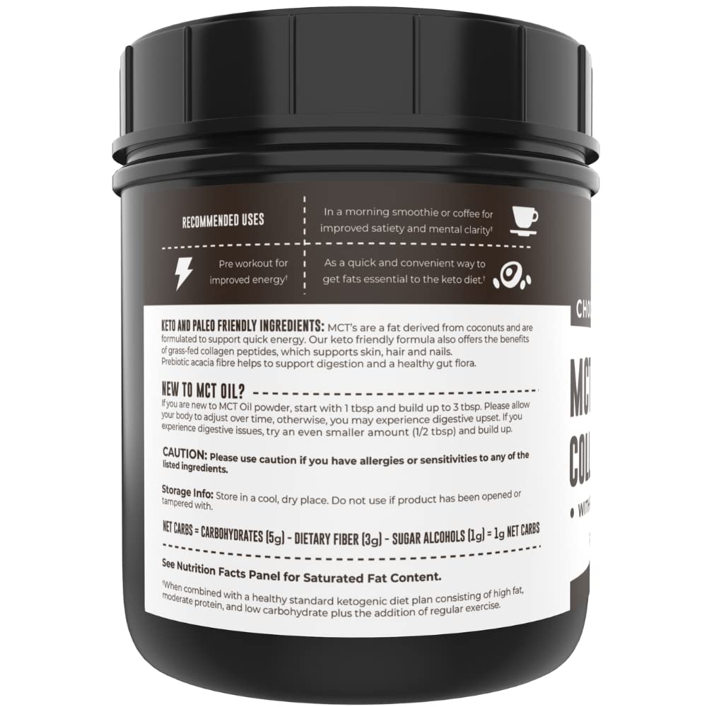 Left Coast Performance Sugar-free sweetener blend packet beside powder.