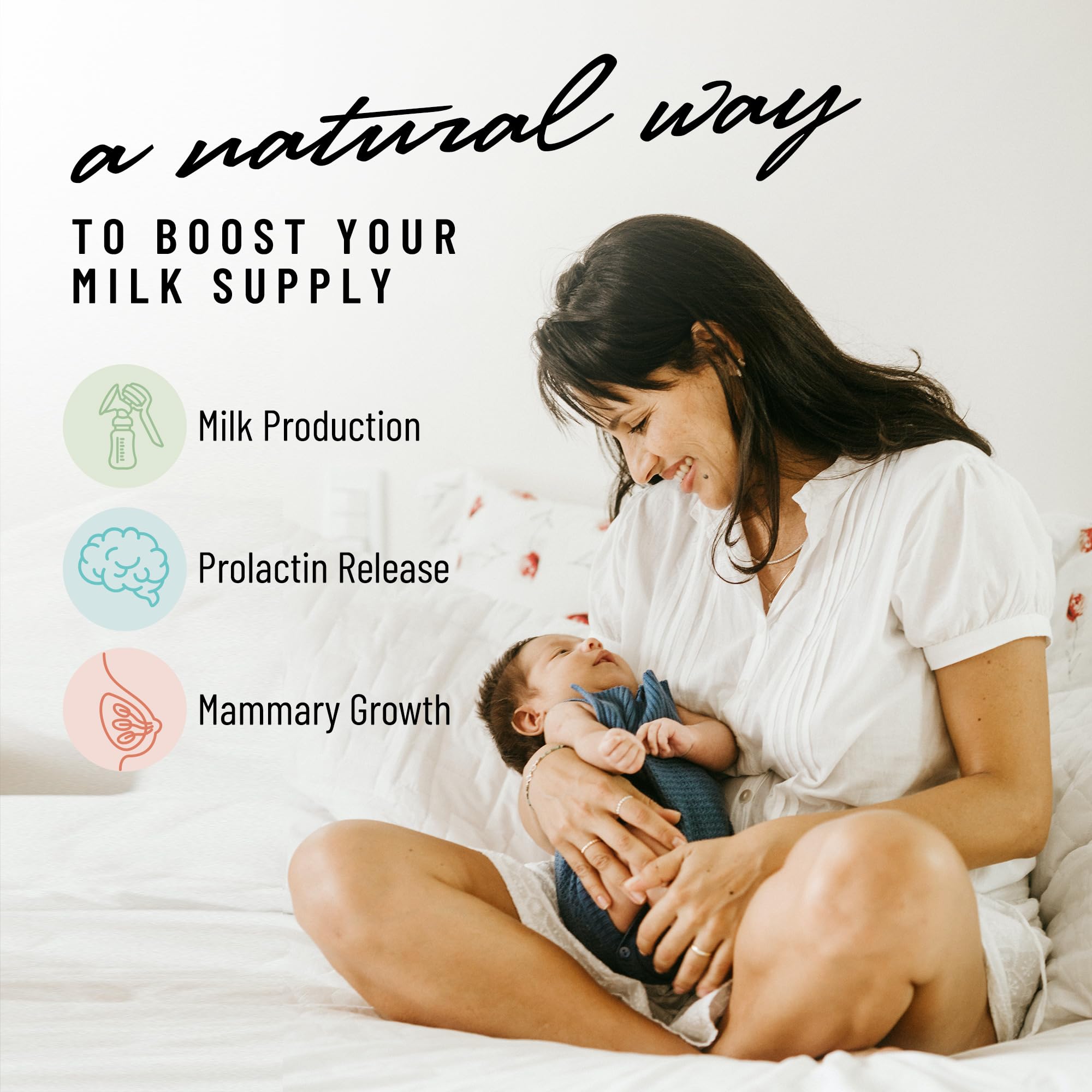 Legendairy Milk Liquid Gold shatavari display suggesting traditional breastfeeding support.
