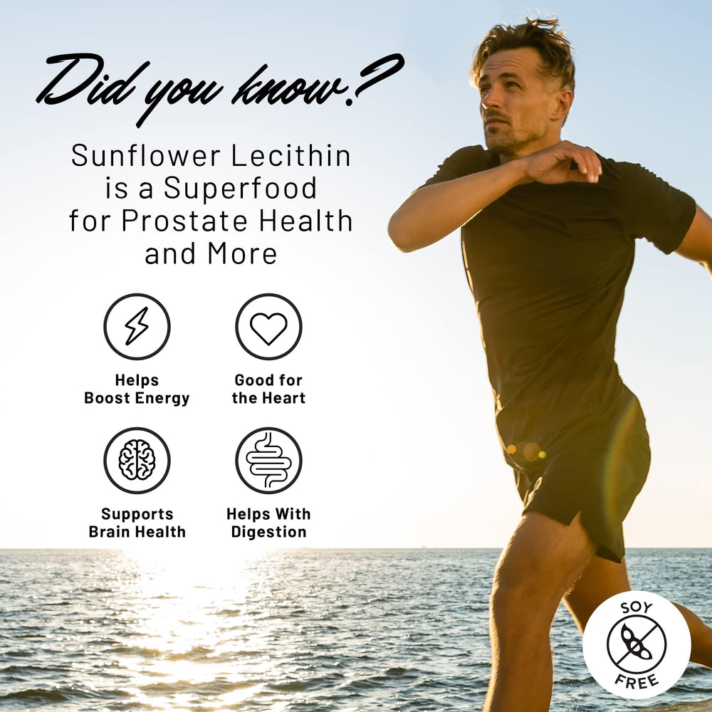 Legendairy Milk Sunflower Lecithin made in USA packaging indicates domestic production
