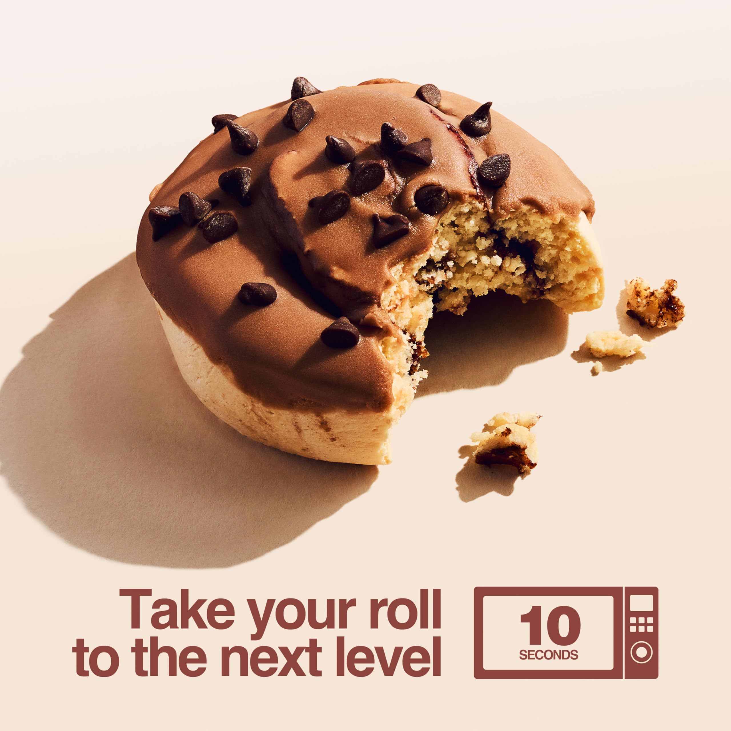 Legendary Foods Cinnamon Roll 22g bar ingredients bowl, featuring whey, casein, and collagen.