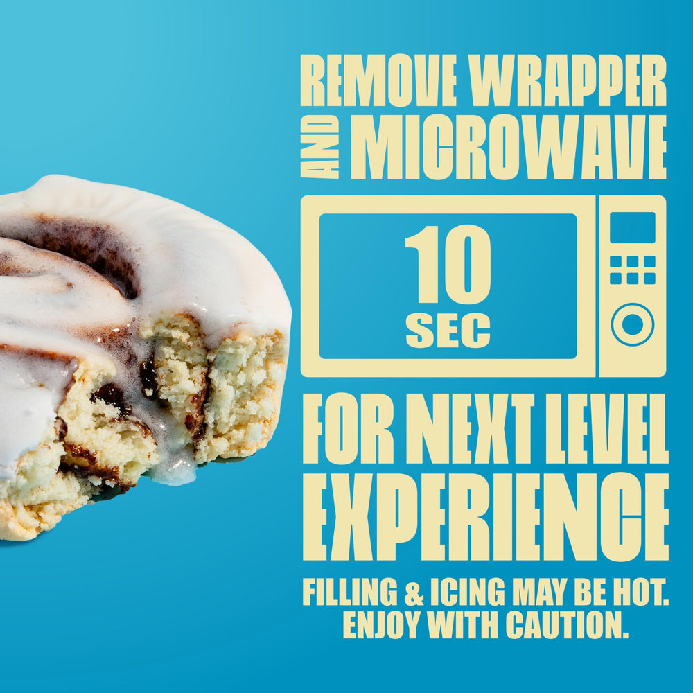 Legendary Foods Cinnamon Roll bar ingredients label, featuring whey isolate and collagen peptides.