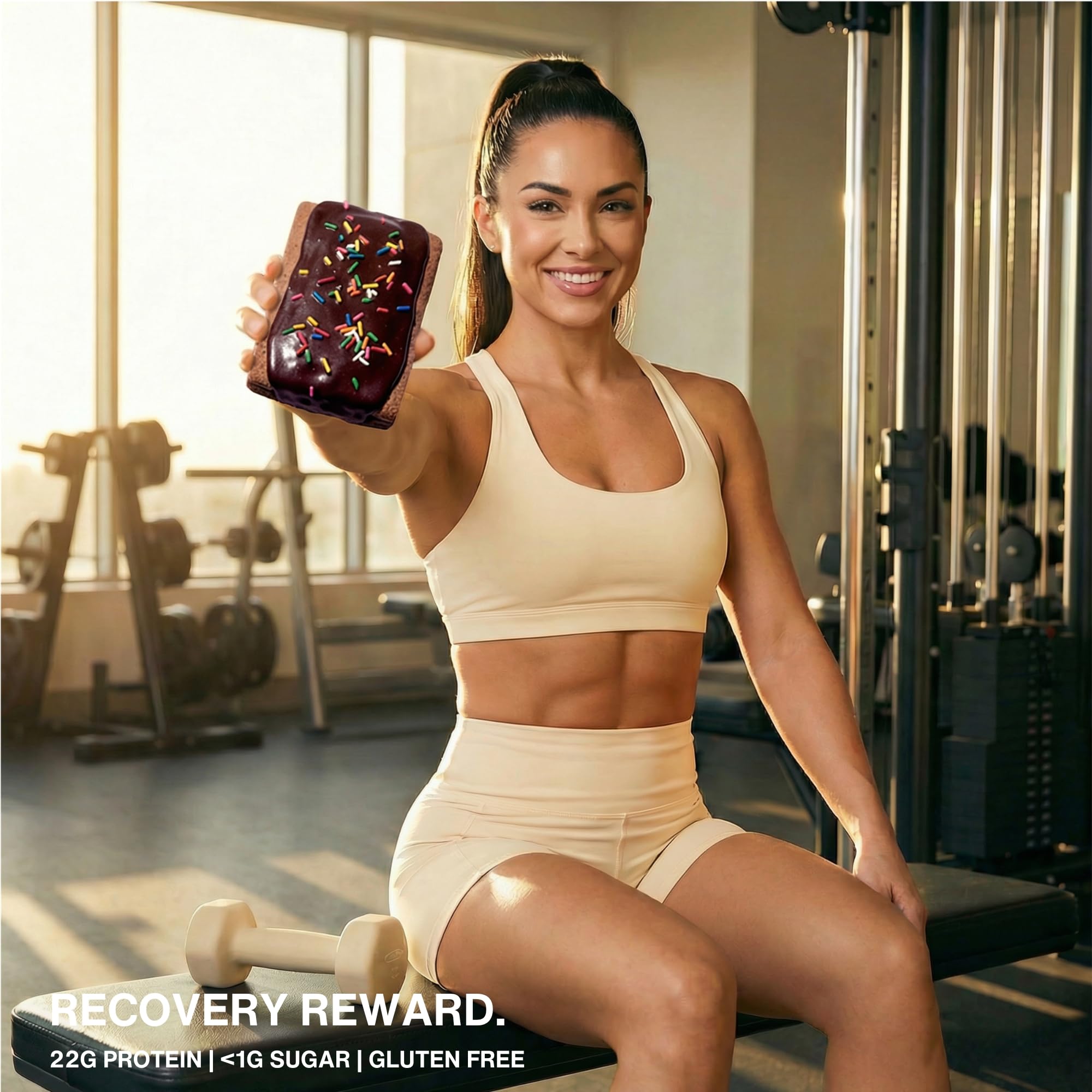 Legendary Foods Pastry with whey protein isolate for sustained energy.