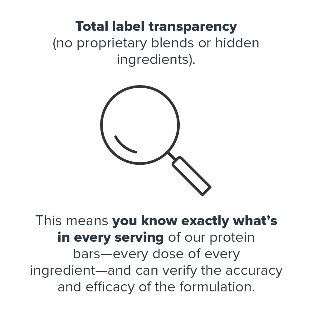 LEGION bar with gluten-free and soy-free ingredients highlighted on label