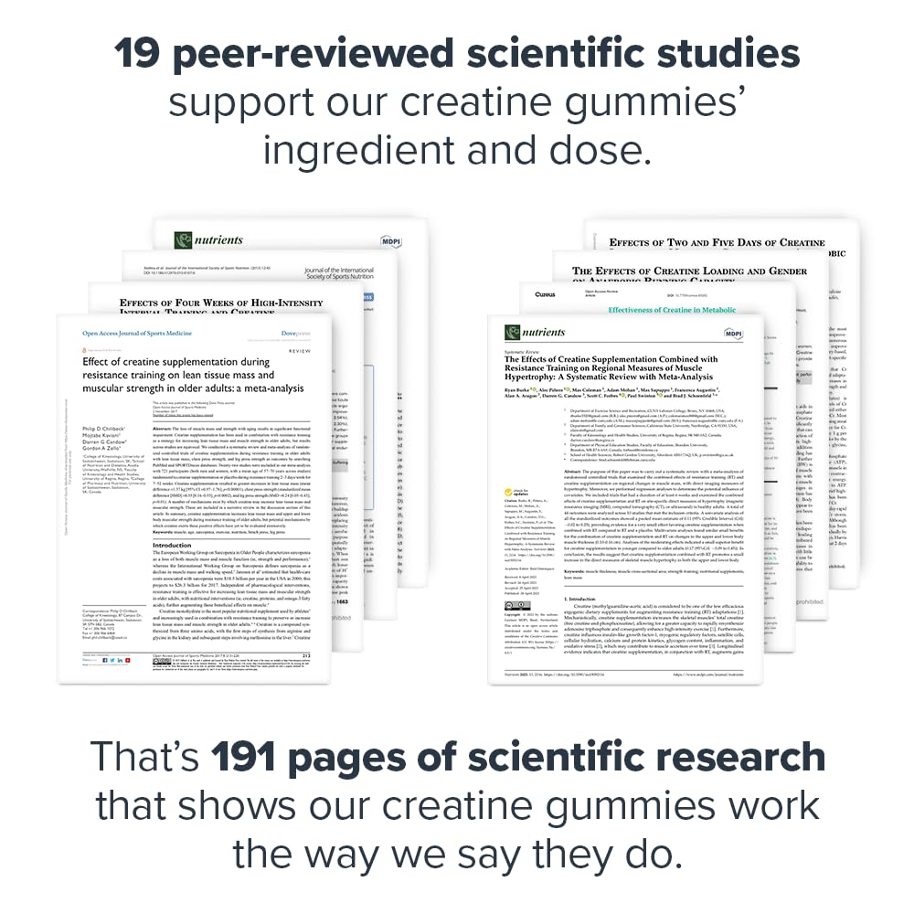 LEGION Creatine Monohydrate Gummies serving shot emphasizes 5 g per serving potency.