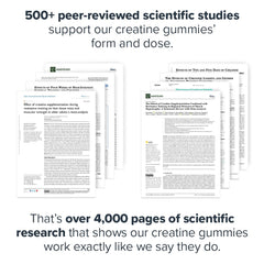 LEGION Creatine Monohydrate Gummies close-up showing chewy texture