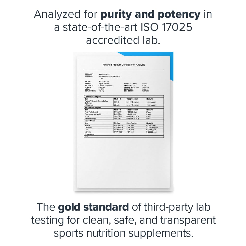 Legion Peak on a study desk, illustrating jitter-free caffeine for concentration.