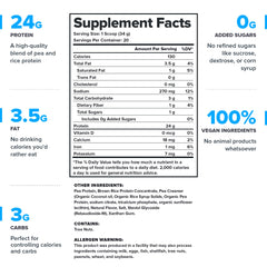 LEGION Plant+ label closeup highlighting clean ingredients for transparent nutrition.