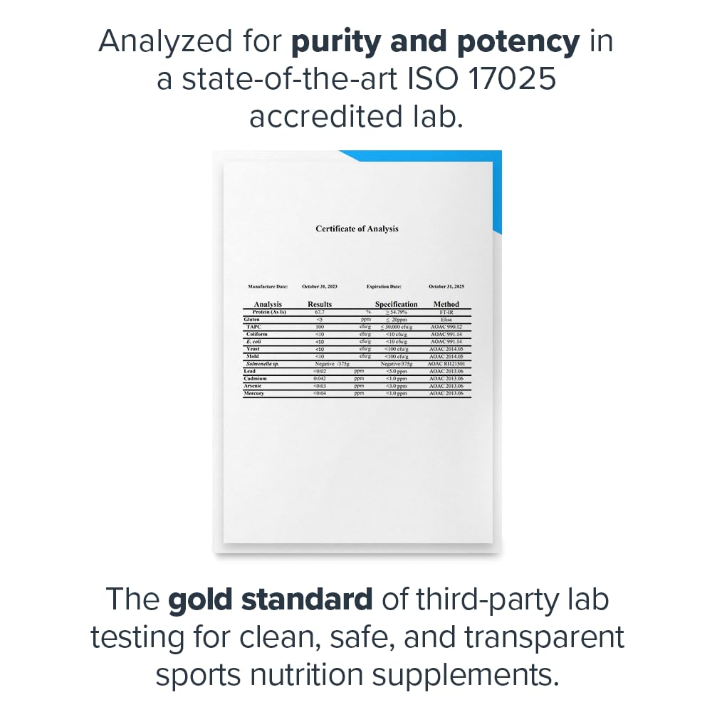 LEGION Plant+ Chocolate glass shake demonstrating smooth mixability.