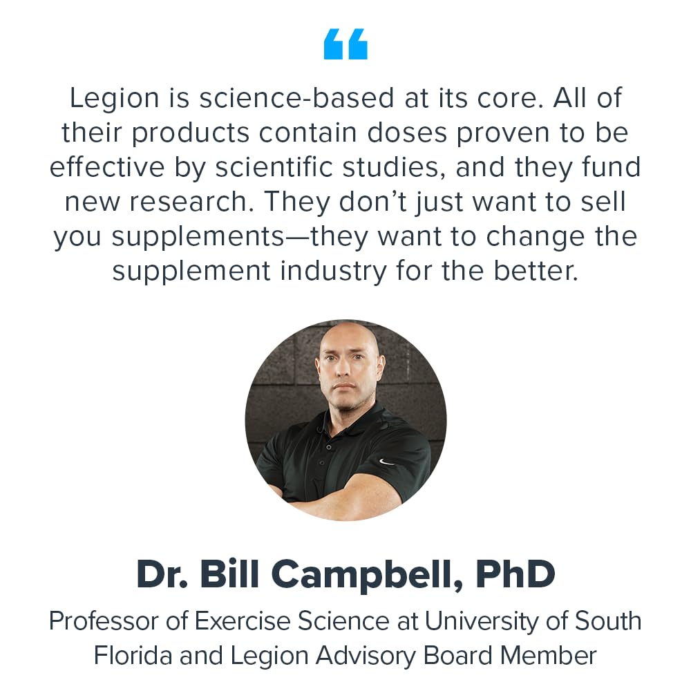 LEGION Plant+ Chocolate ingredients panel emphasizes rice and pea protein.