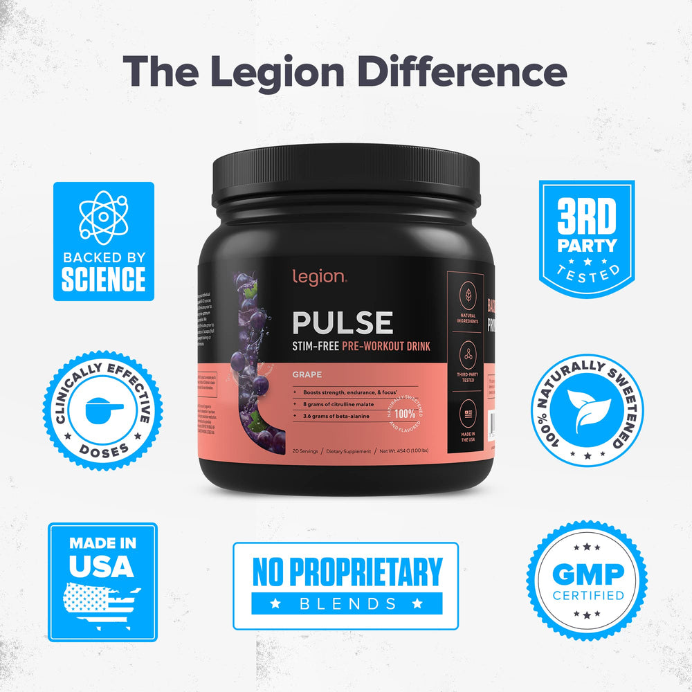 LEGION Pulse athlete in action during training