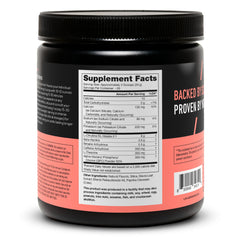 LEGION Pulse pre-workout label close-up emphasizes no artificial additives.