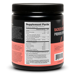 Legion Pulse pre-workout powder dissolves smoothly in water with grape flavor.