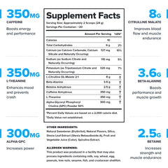 Legion Pulse pre-workout scoop dispenses precise doses for steady focus and stamina.