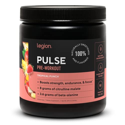 LEGION Pulse Pre Workout scoop measures a precise dose for training.