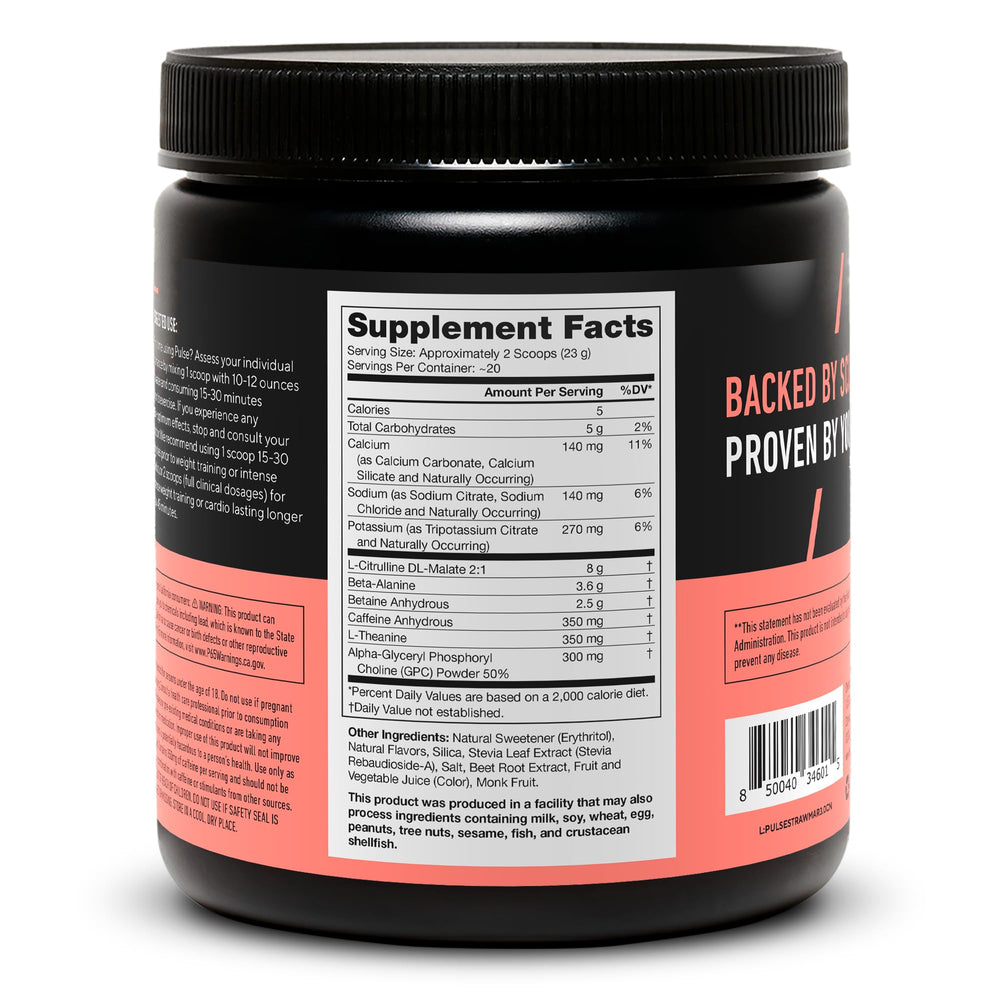 LEGION Pulse scoop measures a precise pre workout dose