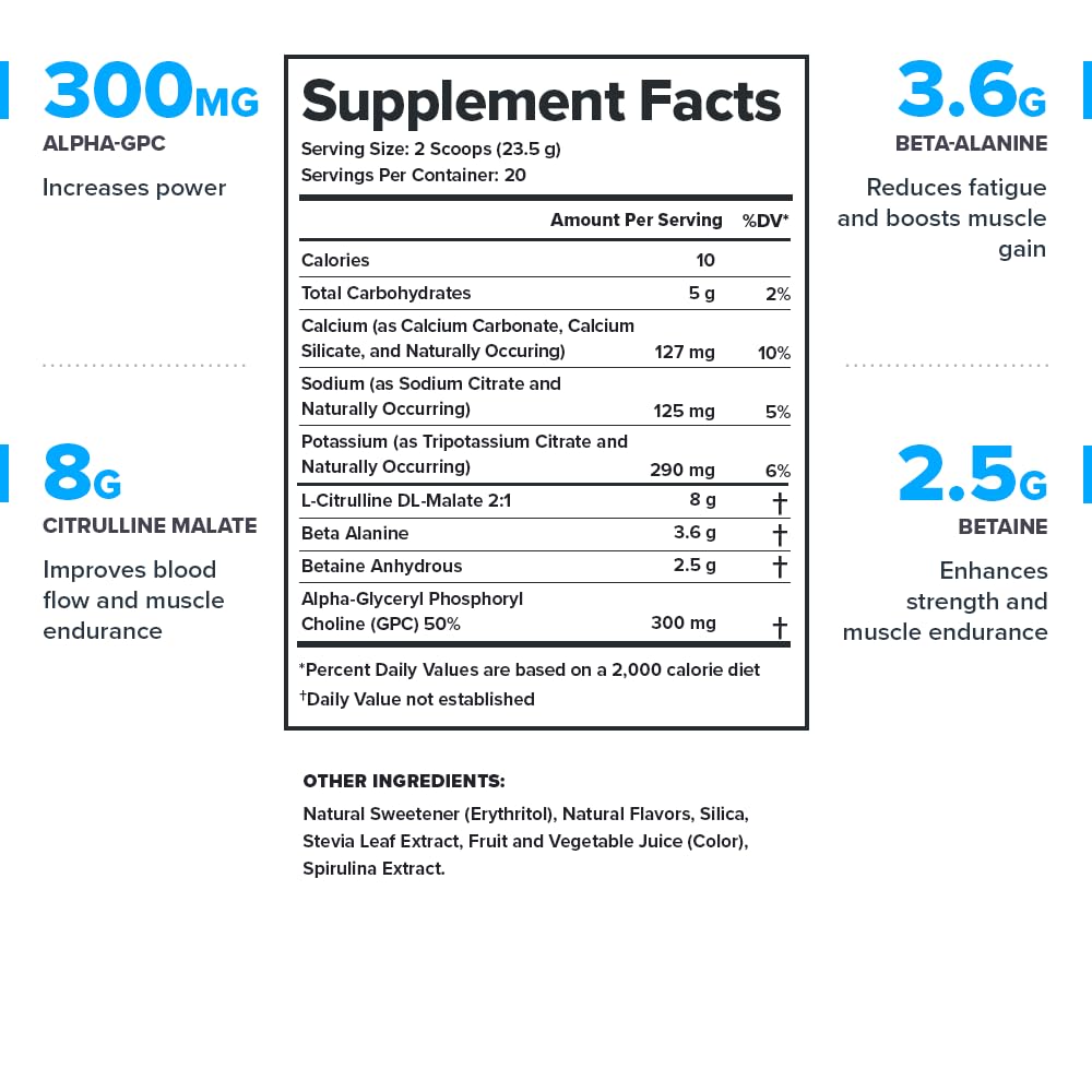 LEGION Pulse preworkout scoop ready for a precise serving
