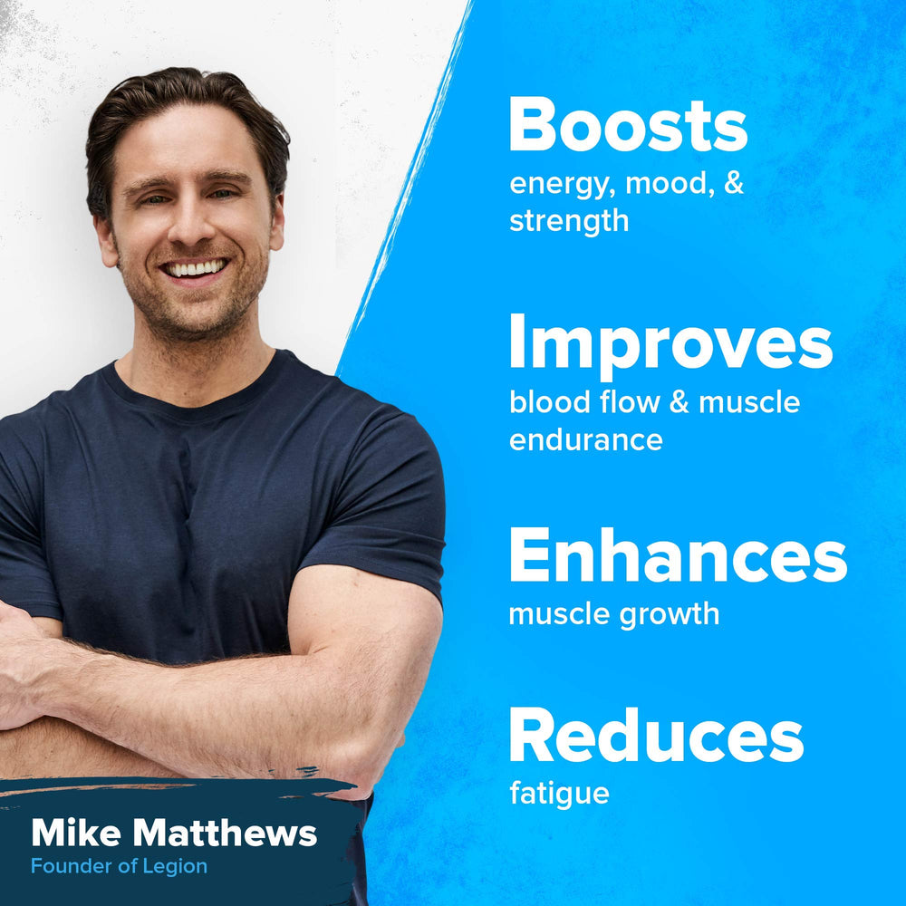 LEGION Pulse watermelon flavor for refreshing training flavor.