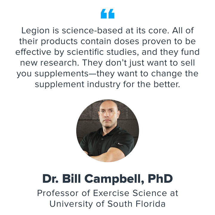 LEGION Pulse shaker-top-view shows quick mixability and convenience.