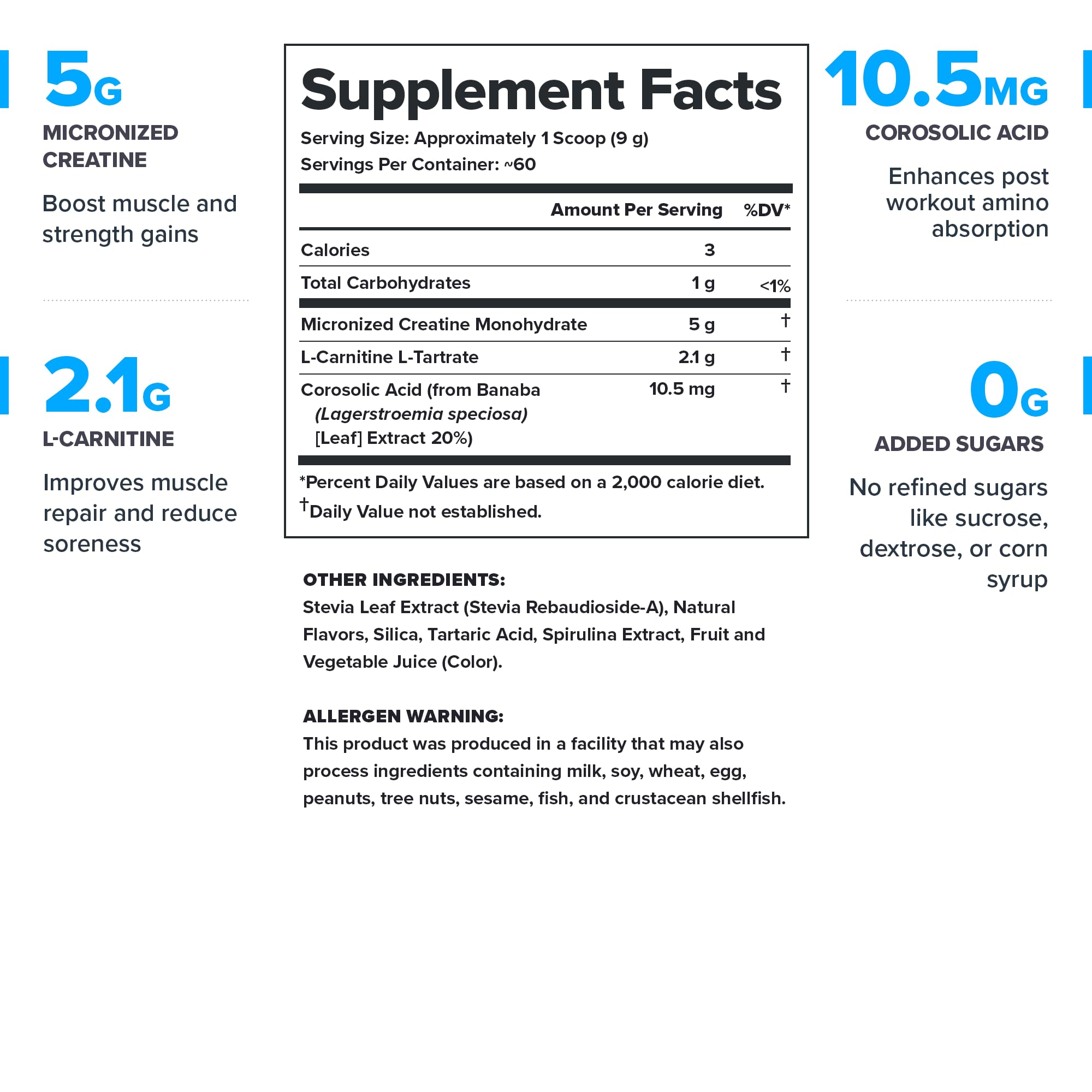 LEGION Recharge grape label view highlighting clean, transparent ingredients